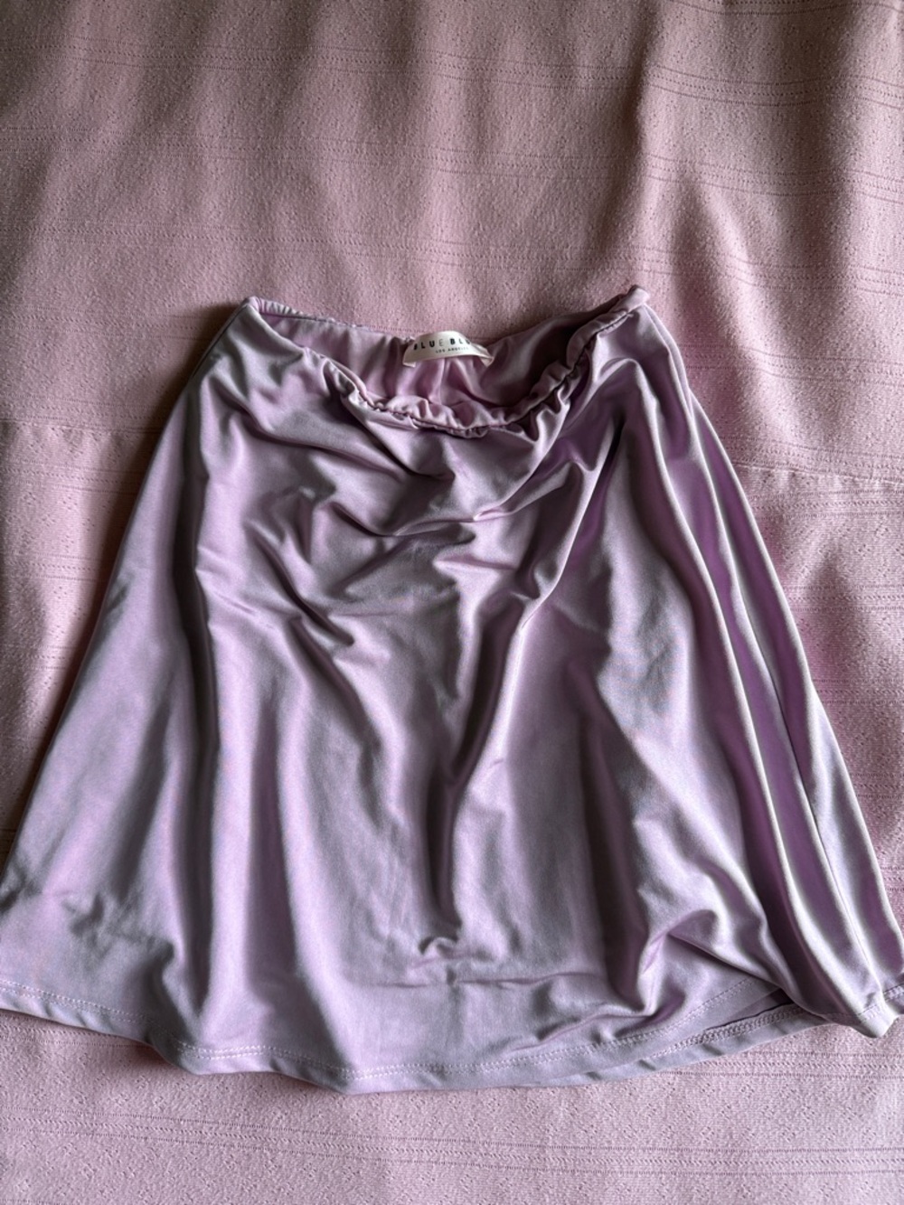 Blue Blush Lavender Slip Skirt